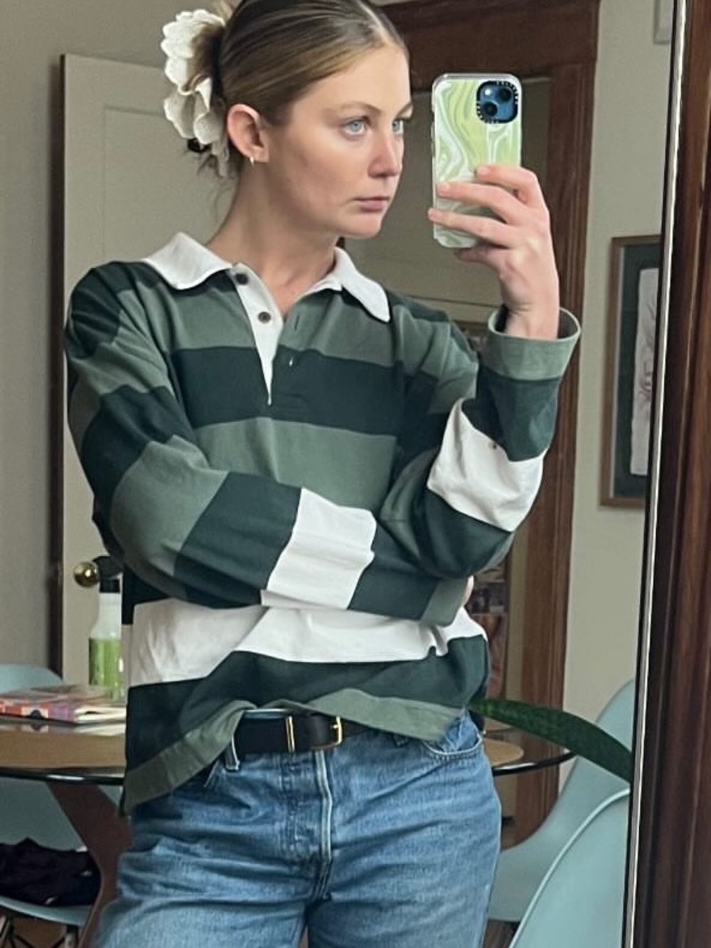 Green Madewell Rugby tee